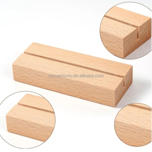 Tùy Chỉnh Gỗ Bảng Thẻ Hiển Thị Đứng Cho Nhà Kinh Doanh Tên Thẻ Hiển Thị Thanh Lịch Khắc Thiết Kế Trống Bảng Đứng - Product Image 5