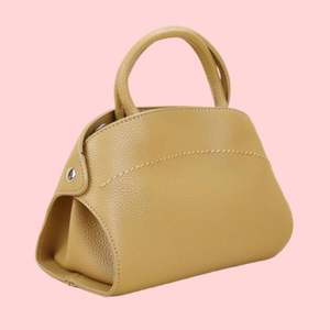 Bolso <span class=keywords><strong>de</strong></span> Mano Ligero <span class=keywords><strong>de</strong></span> Cuero Genuino para Mujer, Bolso <span class=keywords><strong>de</strong></span> Hombro con Diseño Minimalista - Product Image 3