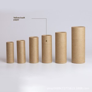 Scatole per Confezioni di Oli Essenziali e Profumi, Tubi in Carta Kraft con Rivestimento in Spugna Rotonda da 2mm, Vendita all'Ingrosso - Product Image 2