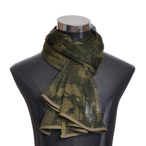 Pañuelo Táctico de Malla 100*140cm, Velo para Caza en Desierto o Jungla, Bufanda Árabe Camuflada <span class=keywords><strong>Shemagh</strong></span> para Actividades al Aire Libre - Product Image 3