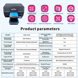 Digital A3 Size UV <b>Printer</b> High Resolution 30*40CM Desktop UV <b>Printer</b> for High Resolution Custom Logo Printing - Product Image 3