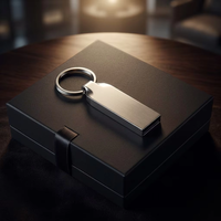 Gantungan Kunci Logam USB Flash Drive USB 2.0 U Disk PD172 dengan Cetakan Pribadi Desain Asli Hadiah Baru Garansi 2 Tahun