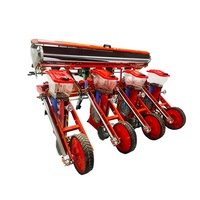 Semoir à maïs et haricots SX 2BYF-4 à 4 rangs, boîte de vitesses, attelage 3 points, 40-60 CV, espacement entre les rangs de 600-800 mm, haute performance, garantie 1 an