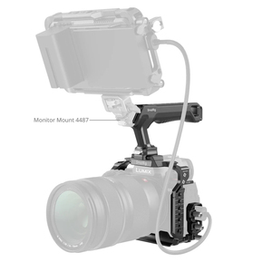 Kit de cage en silicone SmallRig pour appareils photo G9 <span class=keywords><strong>II</strong></span>/<span class=keywords><strong>S5</strong></span> <span class=keywords><strong>II</strong></span>/<span class=keywords><strong>S5</strong></span> IIX avec poignée supérieure, pince de câble et plaque de fixation rapide Arca-Swiss - Product Image 4