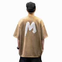 T-shirts personnalisés pour hommes, impression numérique, tricotés, écologiques, séchage rapide, vente chaude, style vintage, hip hop