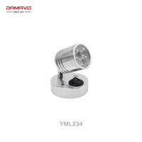 Barra de Luz LED Flexible DAMAVO, Iluminación Interior para Auto, Luz de Cabecera Montada en la Pared, para Autocaravana, Camión, Yate, Control Táctil, Puerto USB