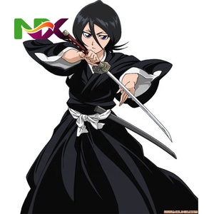 Shinigami / Bleach Rukiya Vêtements COS Vêtements <span class=keywords><strong>Kimono</strong></span> <span class=keywords><strong>japonais</strong></span> Costumes de filles Costume d'anime Bleach <span class=keywords><strong>Cosplay</strong></span> - Product Image 4