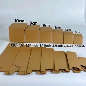 Multi-Size Foldable <strong>Cardboard</strong> Square Gift <strong>Box</strong> for Candy Soap Jewelry Wedding <strong>Decor</strong> Custom Corporate Favor Packaging - Product Image 2