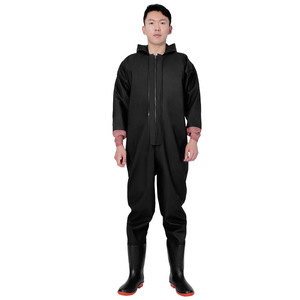 Pantalon de plongée intégral pour la pêche, la cueillette de poissons et la récolte de fleurs de lotus, ensemble de pantalons de pêche épais pour la pêche en eau - Product Image 4
