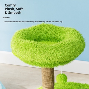 Muebles de Lujo Premium: Interesante Árbol para Gatos de Madera, Juguete para Gatos, Estructura de Madera para Escalar - Product Image 5