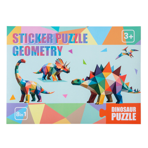 Nouveauté 2026 : Puzzle éducatif en papier, autocollants 3D de formes géométriques, livre de coloriage, jouets éducatifs pour enfants - Product Image 6