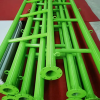 Revêtement en poudre brillant vert vif TIANXU |   Finition époxy polyester |   Solution de pulvérisation électrostatique personnalisée OEM