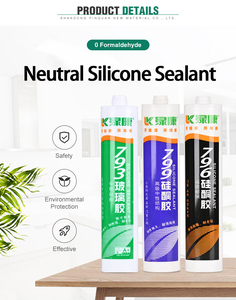 Scellant en silicone neutre résistant aux UV, imperméable, pour cuisine, salle <span class=keywords><strong>de</strong></span> bain, fenêtres et portes, mastic extérieur et intérieur résistant aux intempéries - Product Image 2