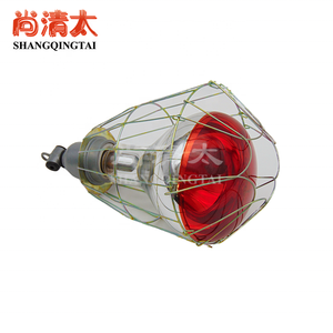 Nuova Lampada Riscaldante a Infrarossi da 175W per Polli, Cuccioli, Rettili, Bestiame e Volatili con Rete - 1 Anno di Garanzia - Product Image 2