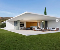 Haus Villa Stahlkonstruktion Vorgefertigter Luxus