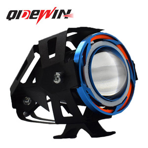 ไฟสปอร์ตไลท์มอเตอร์ไซค์ Qideguan U11 แบบ LED Angel Eye Devil Eye เลนส์ชนิด IP67 12-80V - Product Image 2