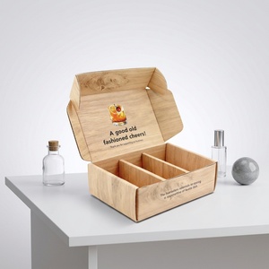 Caja de Regalo Magnética con Forma de Libro, Tamaño Personalizado, Empaque de Papel de Lujo con Compartimentos para Joyería y Regalos - Product Image 1