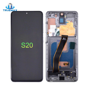 เปลี่ยนหน้าจอแสดงผลพร้อมระบบสแกนลายนิ้วมือแบบเดิมสำหรับโทรศัพท์ Samsung Galaxy S20 Ultra FE Plus 120Hz S20FE G980F 4G 5G - Product Image 4
