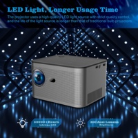 2024 nouveau style projecteur à domicile théâtre utilisé home cinéma affaires téléphone mobile avec haut-parleur LED haute luminosité 8000 Lumens