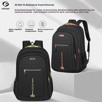 Sac à dos pour ordinateur portable imperméable et durable en Oxford 15,6 pouces, sac de voyage, sac d'école, sac d'étudiant, sac à dos pour homme, sac à dos pour ordinateur portable professionnel