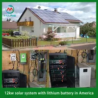 مزرعة الحلول الكهروضوئية 20KW نظام الطاقة الشمسية 200KW 300KW 1 MW نظام لوحات شمسية