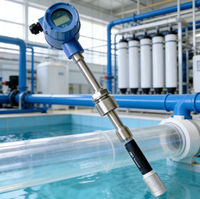 Analyseur de pH industriel tout-en-un, contrôleur en ligne pour le traitement de l'eau