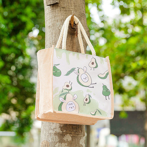 Borsa Shopping Bianca Manici <span class=keywords><strong>Verdi</strong></span> Per La Spesa X Large Con Logo Einfache Einkaufstaschen Aus Stoff - Product Image 4