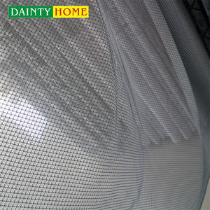 Nuovo Design a griglia in filo <span class=keywords><strong>grigio</strong></span> <span class=keywords><strong>argento</strong></span> ordito in pizzo tenda <span class=keywords><strong>tende</strong></span> da finestra semplici tessuti per <span class=keywords><strong>tende</strong></span> - Product Image 4