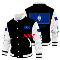 Veste de baseball universitaire personnalisée avec motif du drapeau du Ghana pour la célébration culturelle, le streetwear, les voyages et les cadeaux commémoratifs