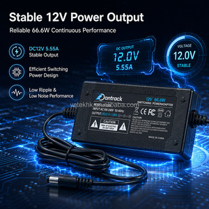 Vetek 12V 5A Power <b>Adapter</b> with DC 5A EU Plug and 3.5mm Output for 12V 5A Electronic Products - Product Image 6