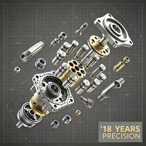 Bomba de Pistones Axiales de Alta Presión A10VNO85EK2DS OM-A10VNO85, Piezas Hidráulicas de Alta Eficiencia - Product Image 4