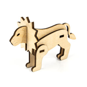 Usine directe personnalisé Laser Cut en bois 3D <span class=keywords><strong>Lion</strong></span> Puzzle personnalisé Animal Puzzle cadeau pour les enfants - Product Image 6