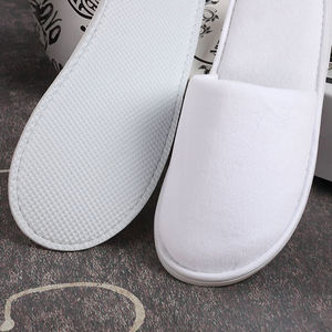 도매 럭셔리 패브릭 100% 면 미끄럼 방지 호텔 편의 시설 일회용 슬리퍼 럭셔리 호텔 편의 시설 호텔 편의 시설 - Product Image 2