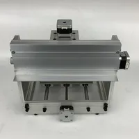Kit de cadre CNC en aluminium 1712 avec moteur de broche 775, pince ER11, machine de gravure sur bois CNC DIY GRBL, course de la poulie 170x120x40mm