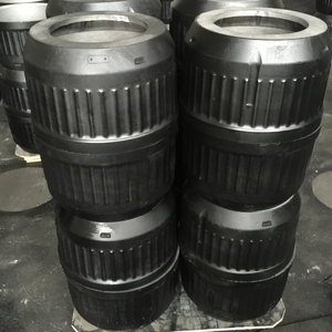 Tambours de frein d'essieu Type allemand 12T 14T 16T Tambour de remorque de camion à usage intensif - Product Image 2