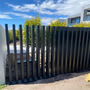 Clôture à <span class=keywords><strong>lame</strong></span> verticale en aluminium 3D personnalisée garde-corps jardin maison décorer <span class=keywords><strong>prix</strong></span> d'usine - Product Image 5