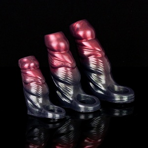 Funda para Pene NNSX, Retrasa la Eyaculación, Estimulación Vaginal con Nudo Animal, Juguetes Sexuales para Parejas, Extensor de Pene para Hombres - Product Image 6