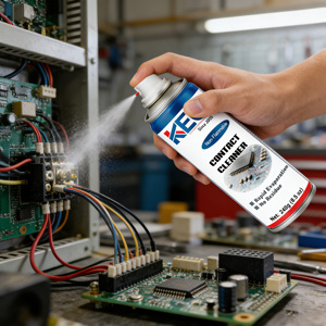 Produits d'entretien automobile KEC Electronics Nettoyant pour contacts avec formule non inflammable Évaporation rapide <span class=keywords><strong>S</strong></span>ûr pour toutes les surfaces - Product Image 3