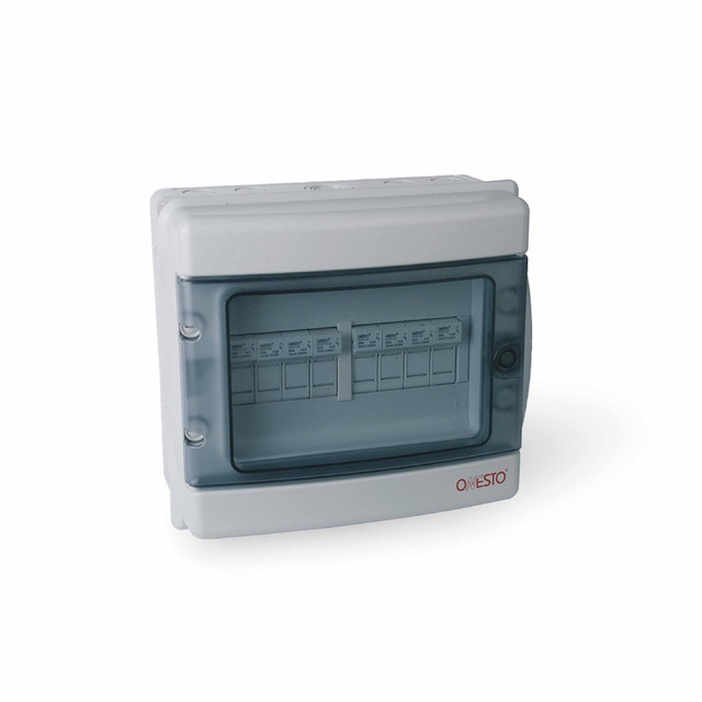 Solar PV String Fuse Box 4 in 1 Out DC 1000V 40A Combiner Box Overcurrent Protection IP65 Enclosure Junction Box