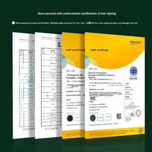 Crema Colorante Permanente per <span class=keywords><strong>Capelli</strong></span> Zhang Hua Dong Flower Care, Formula Nutriente, Nero <span class=keywords><strong>Naturale</strong></span>/Marrone Scuro/Caffè Intenso - Product Image 6
