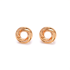 ต่างหูแบบติดหู วัสดุสแตนเลส 316L ชุบทอง PVD ทนทาน เป็นมิตรต่อสิ่งแวดล้อม - Product Image 2
