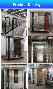 <span class=keywords><strong>Four</strong></span> rotatif automatique industriel pour la cuisson du pain, des brioches et des gâteaux – Équipement de production alimentaire - Product Image 3