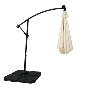 Zuplon — parapluie solaire Led, bande lumineuse, éclairage d'extérieur, jardin, Patio, balcon - Product Image 3