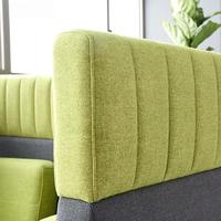 Cabine Acoustique de Bureau, Poste de Travail avec Canapé, Pod de Réunion Privé Insonorisé, Cabine d'Isolation Sonore en Tissu pour Bureau et Bibliothèque