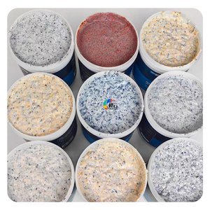 Pittura Decorativa in Resina Liquida con Pietra Naturale Effetto Pietra Lavata, Colore Personalizzabile, Monocomponente per Interni - Product Image 1
