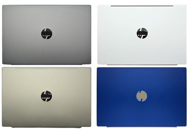 Couvercle écran HP 17-f Complet Avec Charnière, Câble Et Capteur Photo - Silver