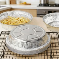 Barquette jetable en aluminium 32x20 cm avec couvercle pour barbecue, rôtissage et service de maintien au chaud des aliments (vente en gros)