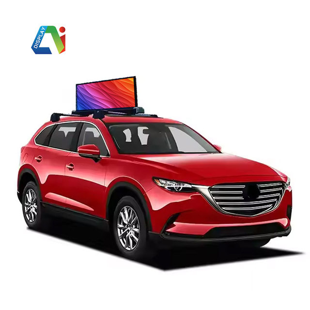 Factory Direct Sales Car Led Display Screen P5 Led Car Display P2.5 Taxi Top Led Display Double Side 4G Wifi Oem Factory