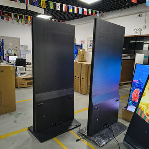 Écran publicitaire numérique et d'affichage LCD tactile capacitif sur pied pour intérieur, 32, 43, 55, 65 pouces, Android, effet miroir magique - Product Image 6