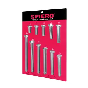 1 Unidad Pantalla FIERO con Tornillos de Máquina de 7/16 ''Tornillos de Categoría de Producto en Caja - Product Image 1